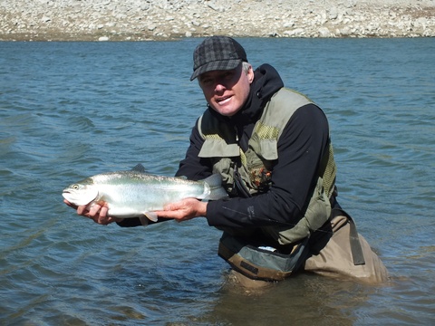 Trophy trout in the Karoo, Wild Fly Fishing in the Karoo, Somerset East, South Africa