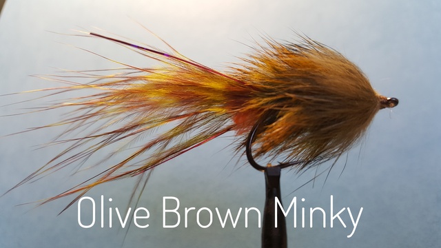Olive Brown Minky by Alan Hobson, Wild Fly Fishing in the Karoo
