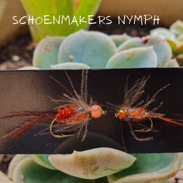 Schoenmakers Nymph fly by Alan Hobson, Wild Fly Fishing in the Karoo